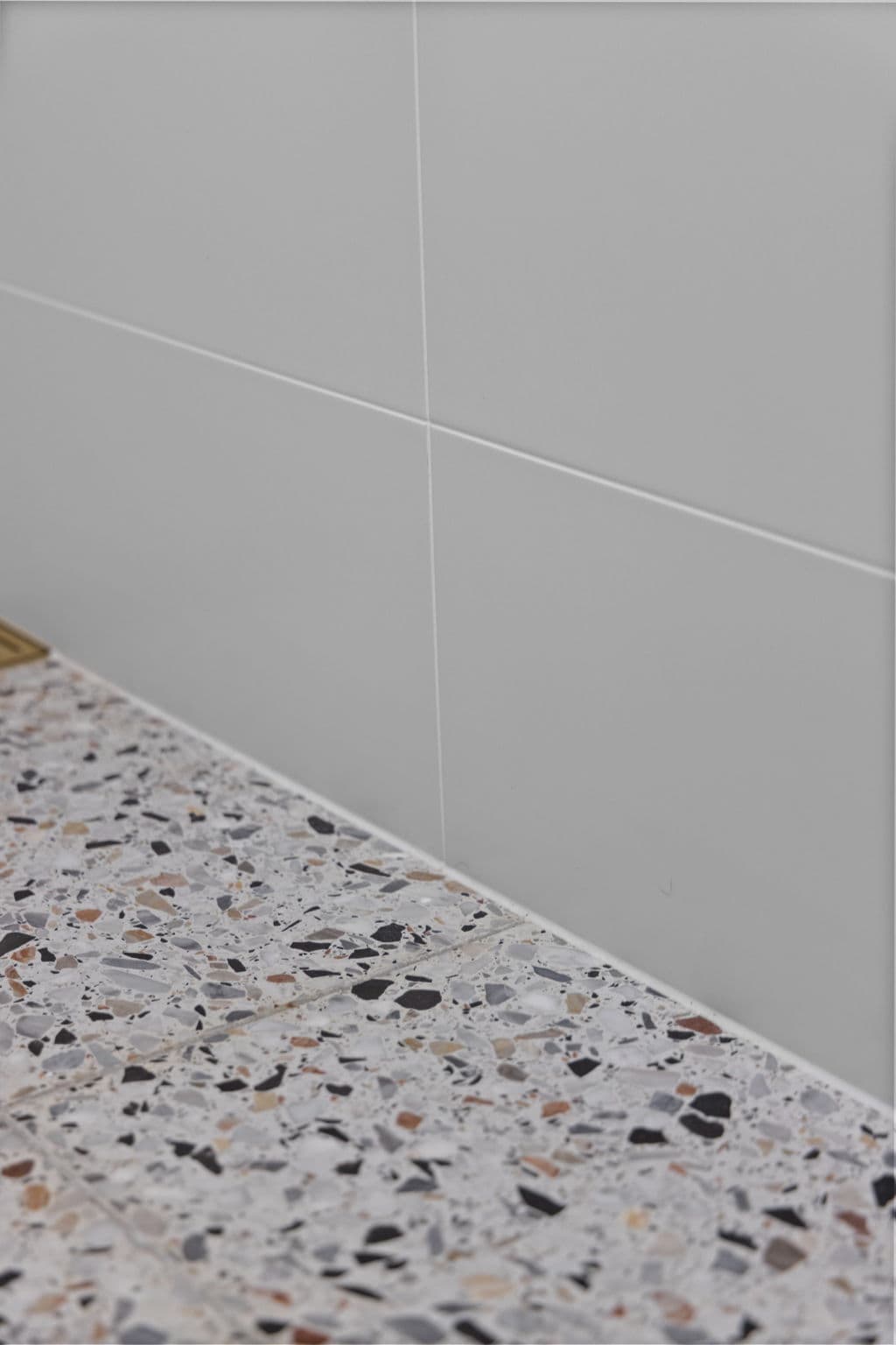 Sleek black rain shower with quality fittings