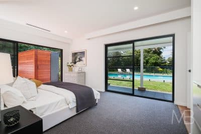 Open-plan living with clear flow between spaces